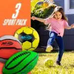 Nerf Mini Foam Sports Ball Set - Foam Football - Image 2